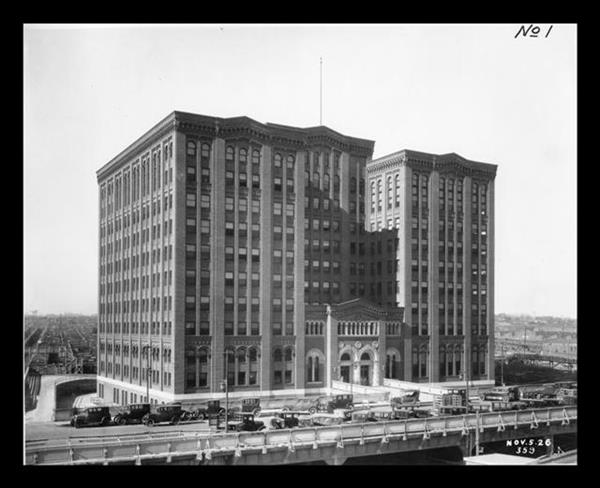 Stock exchange building